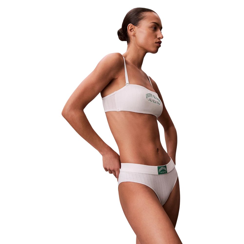 Soutien-gorge en coton blanc Calvin Klein Underwear