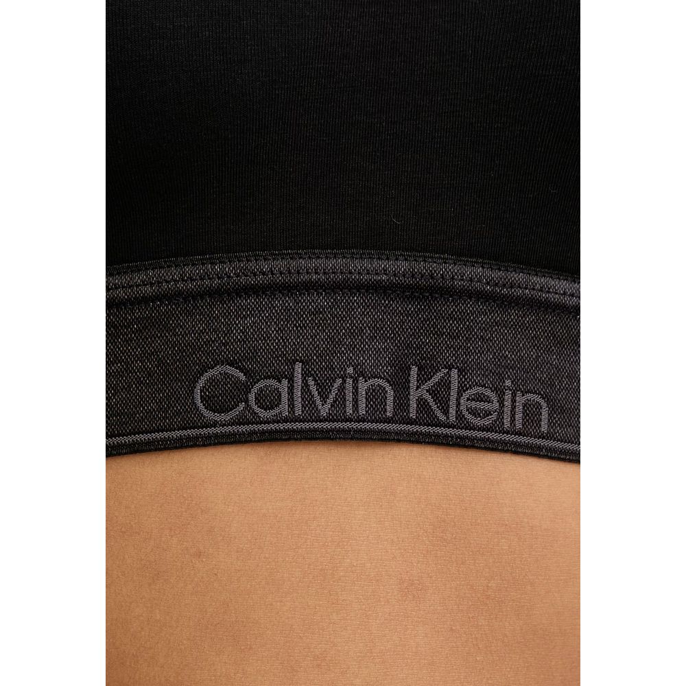 Soutien-gorge en coton noir Calvin Klein Underwear