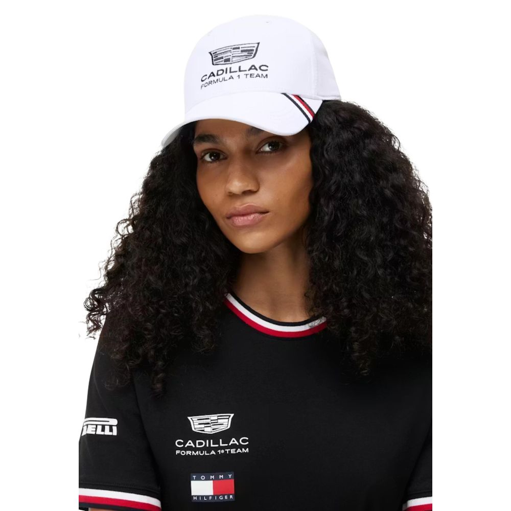Casquette Tommy Hilfiger en polyester recyclé blanc