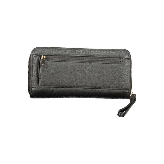 Portefeuille Guess Jeans Noir en Polyuréthane pour Femme
