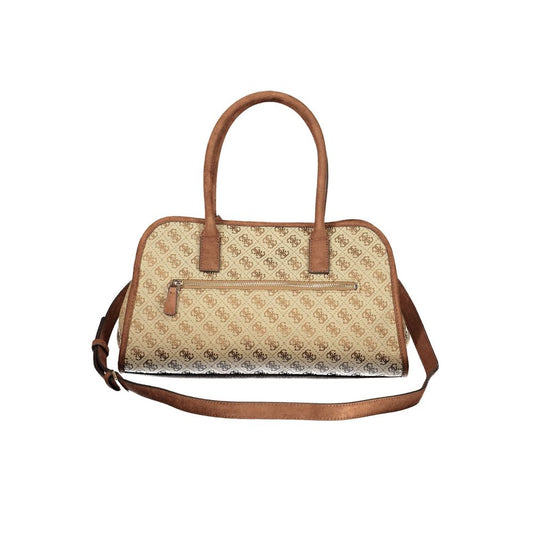 Sac pour femme Guess Jeans en tissu beige