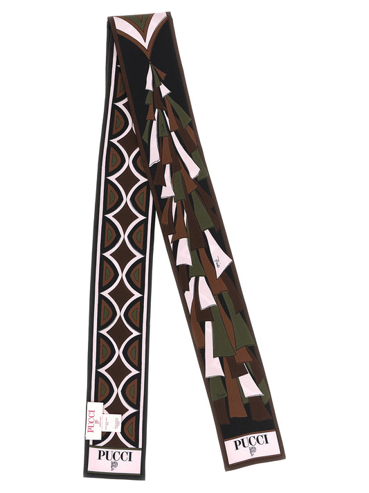 Emilio Pucci Multicolor Silk Scarf