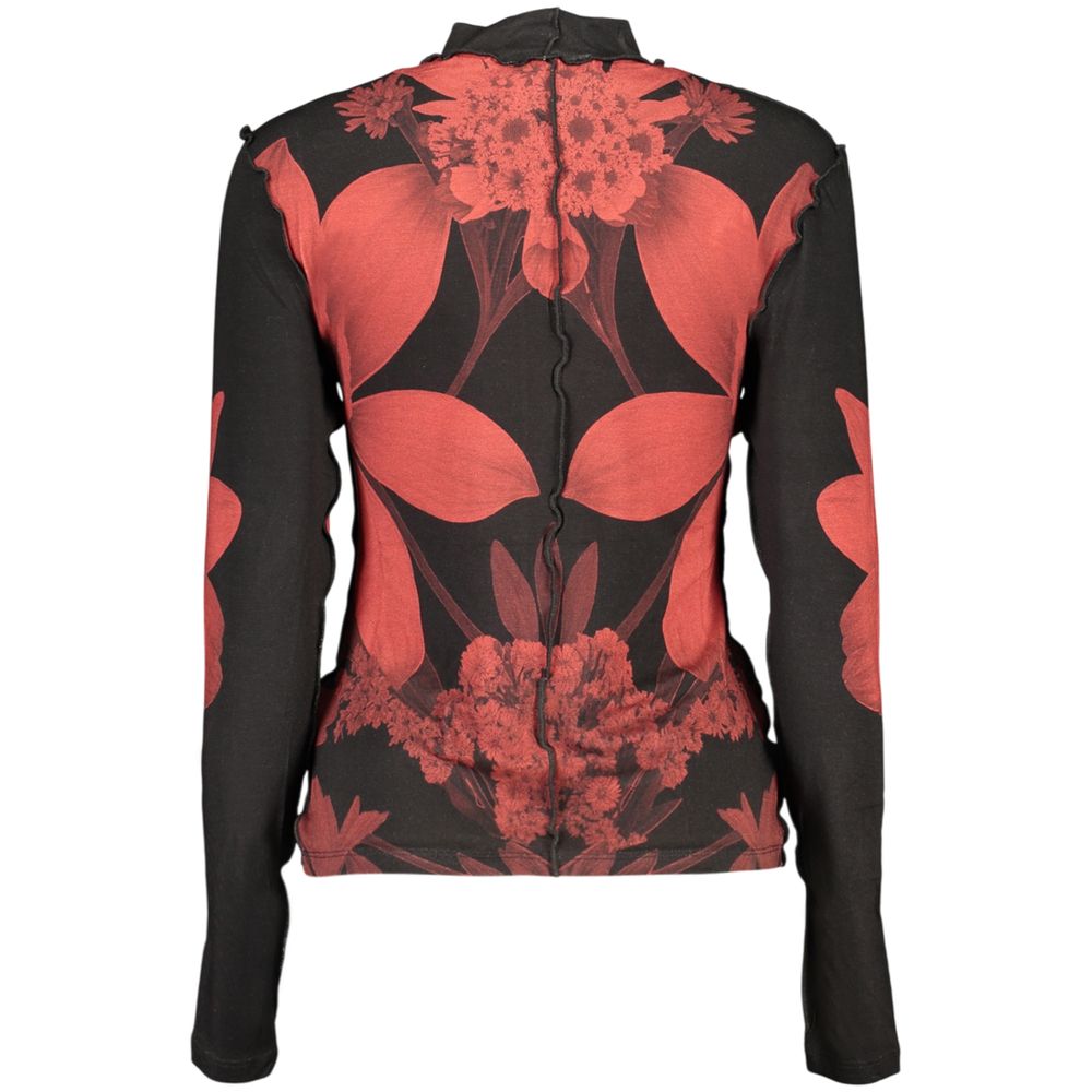 Pull noir en viscose pour femme Desigual