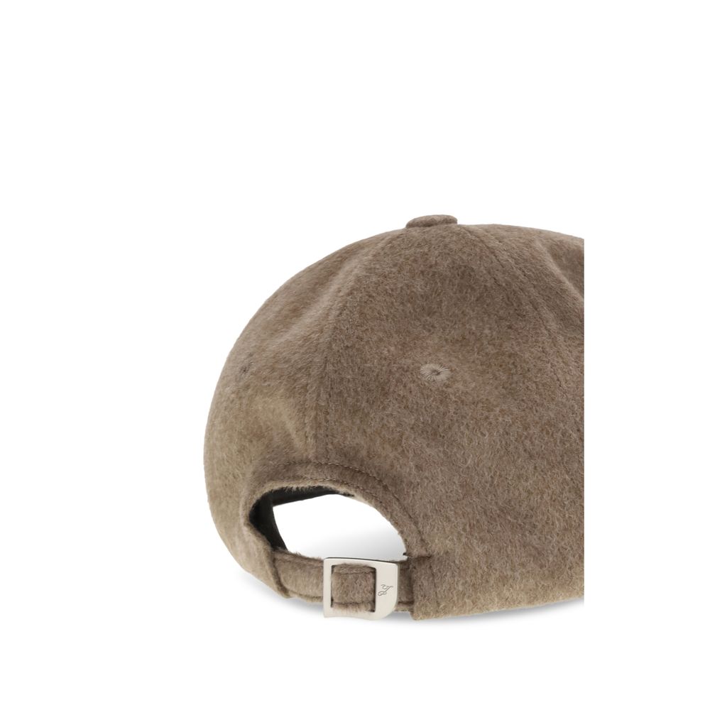 Jacquemus Brown Wool Aries Cap (Baseball Hat)