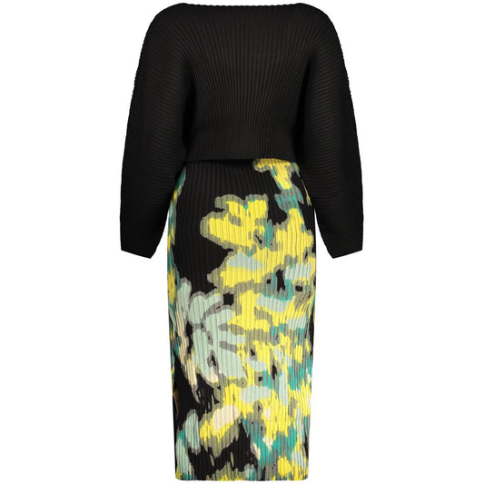 Desigual Black Viscose Women's Dress