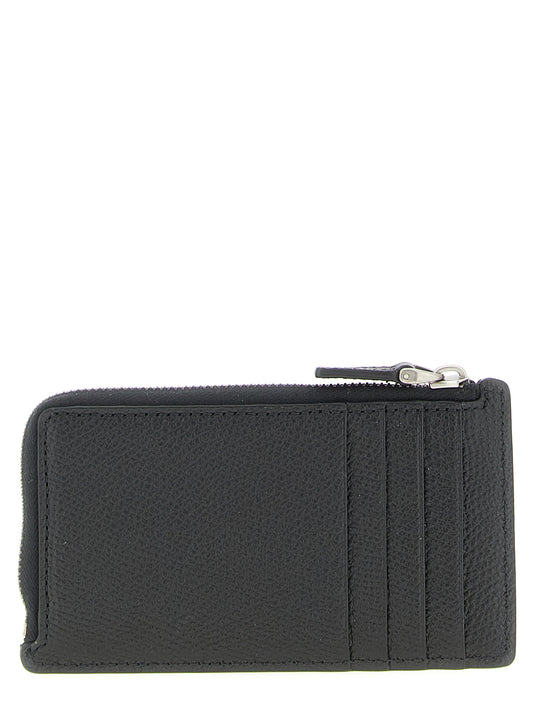 Valentino Garavani Black Calfskin Cardholder