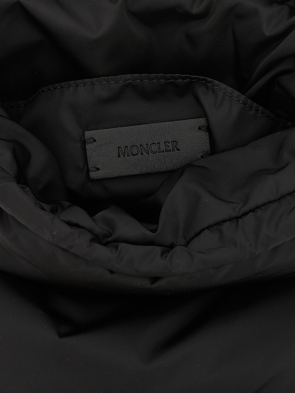 Sac à main Moncler en polyamide noir