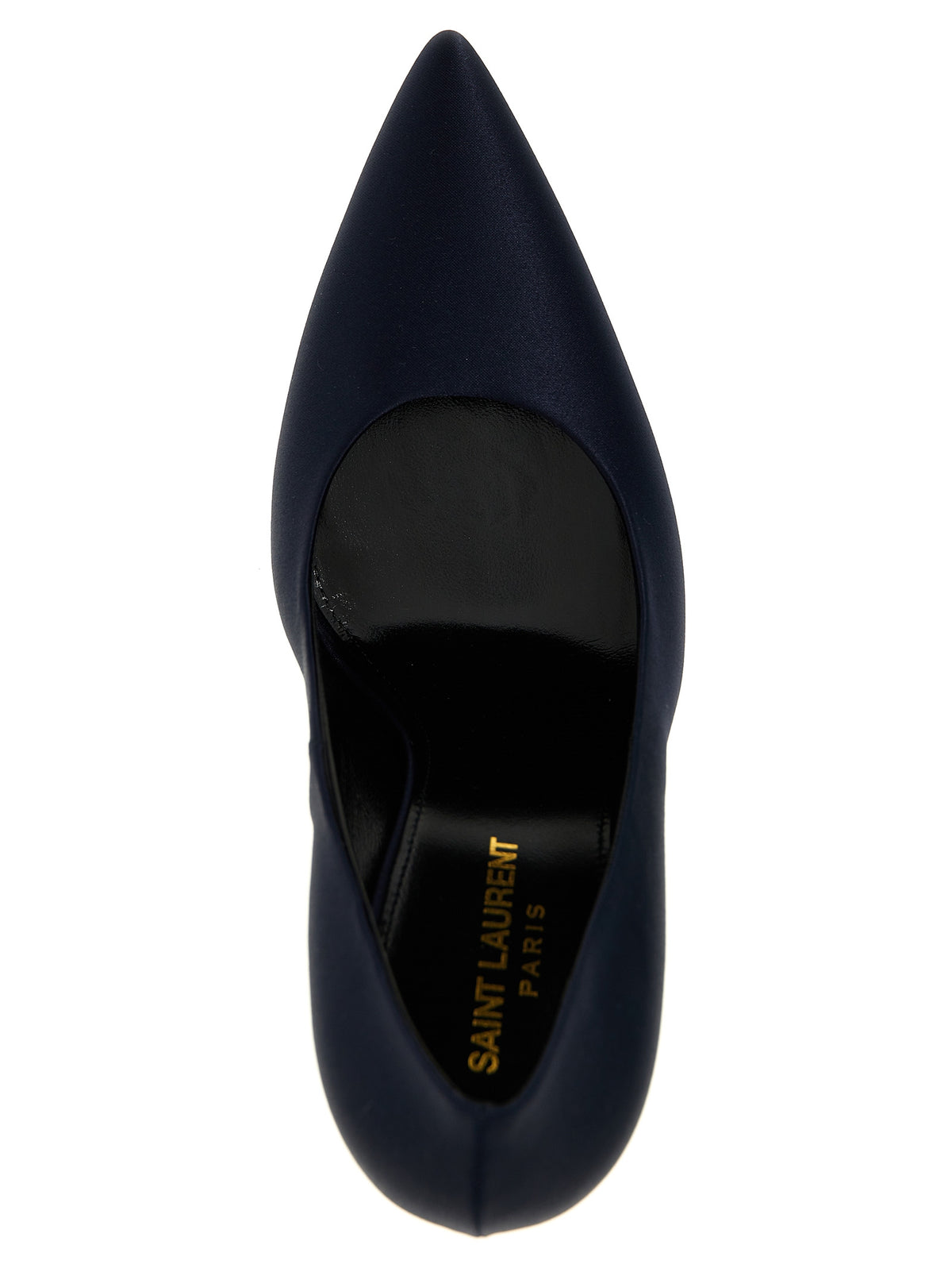 Escarpins à talons hauts Saint Laurent en polyester bleu