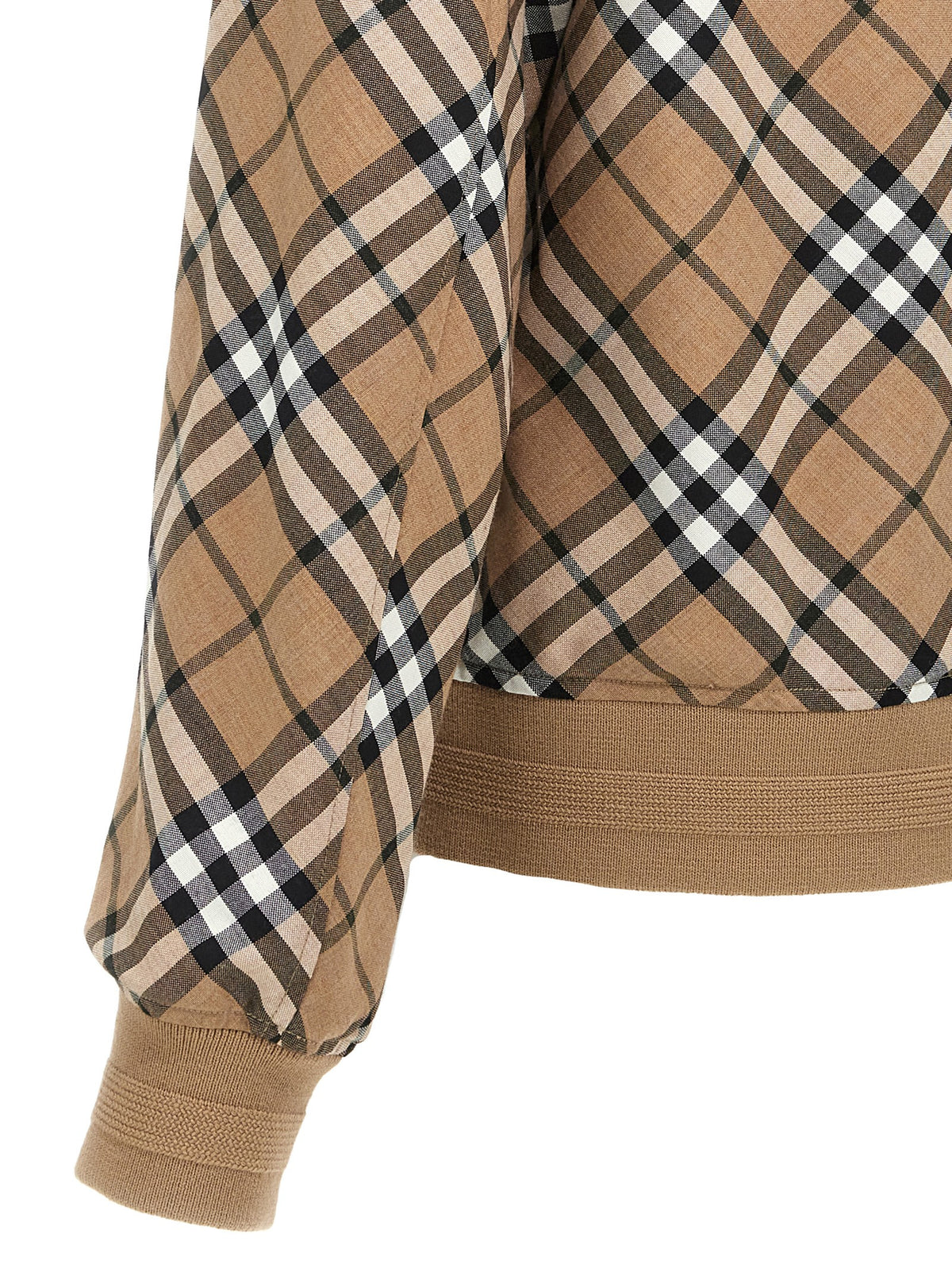 Bomber Burberry en polyester multicolore