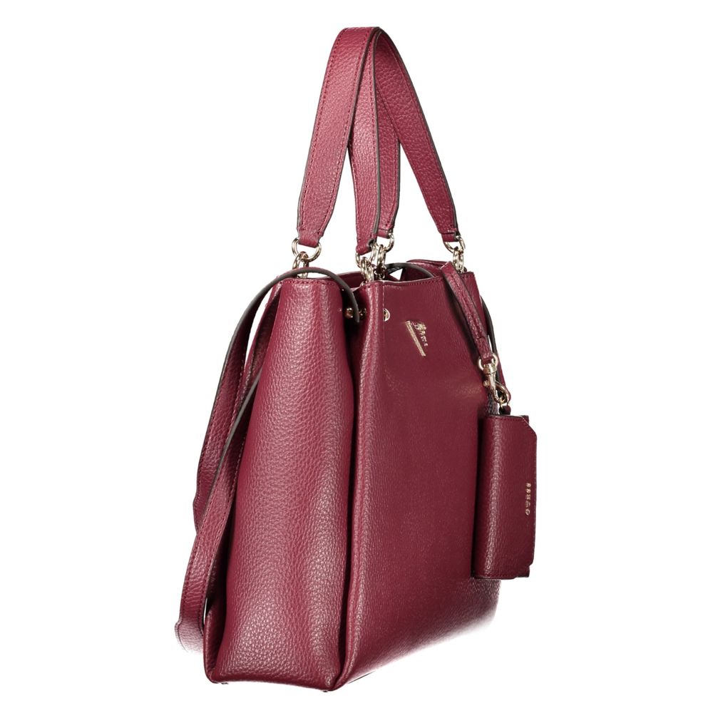 Guess Jeans Rosso Polyurethane Women's Bag