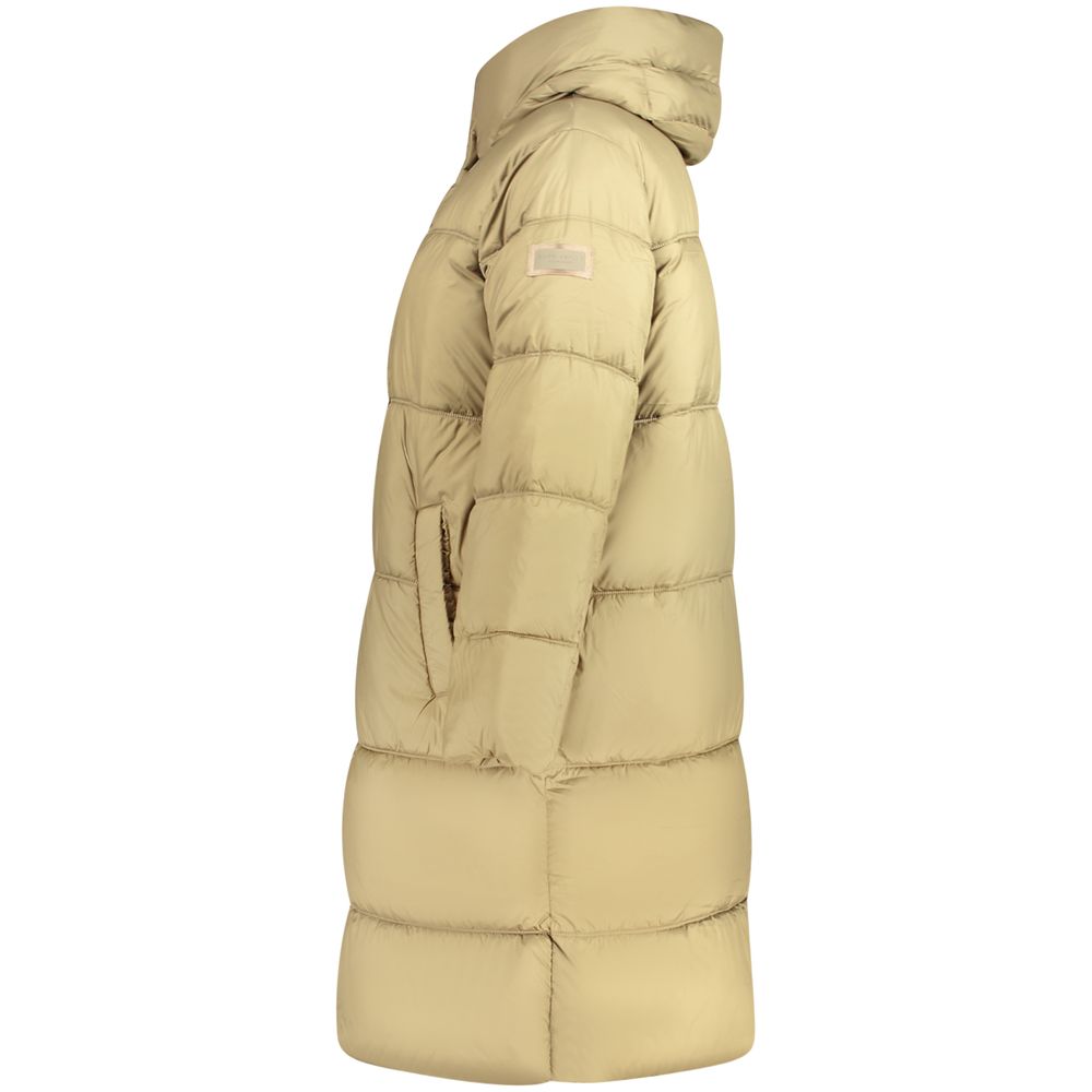 Veste Pepe Jeans Femme Verte en Polyester avec Capuche et Poches