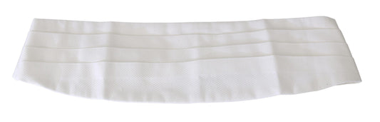 Dolce & Gabbana Faja de algodón blanca para hombre