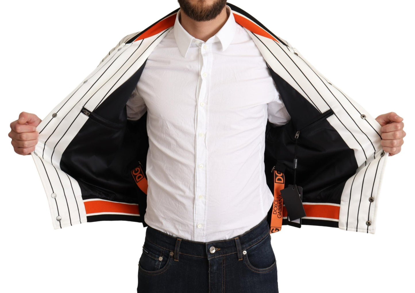 Chaqueta Bomber Dolce & Gabbana Multicolor Logotipo King #DGMILLENNIALS
