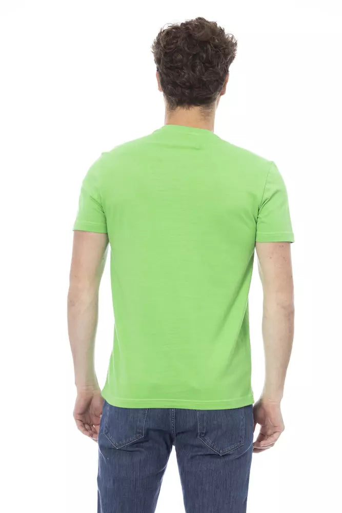Camiseta Baldinini Trend para hombre de algodón verde