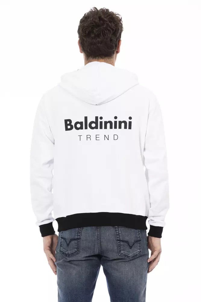Baldinini Trend Suéter Blanco de Algodón para Hombre