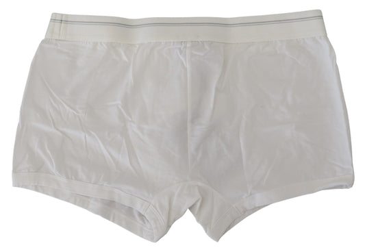 Dolce & Gabbana Bóxer Regular de Mezcla de Algodón Blanco