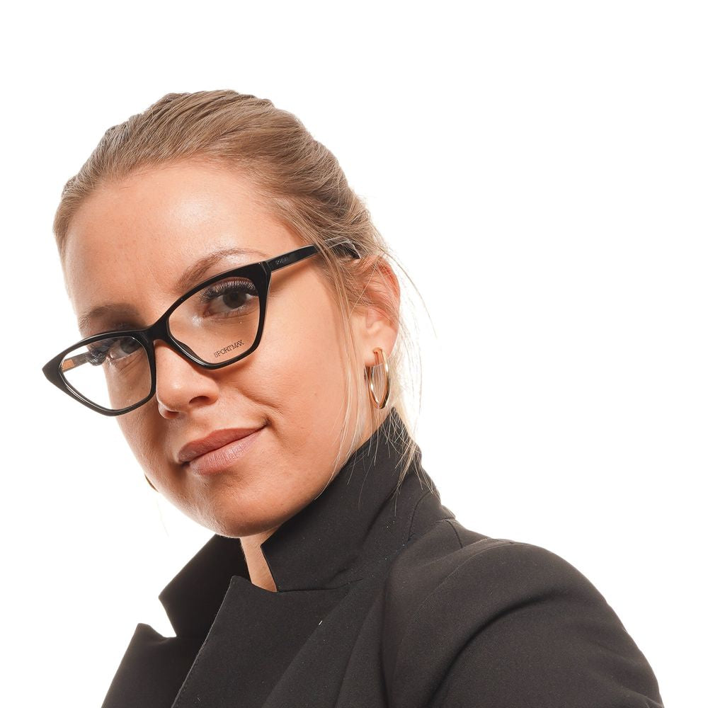 Gafas de acetato negras Sportmax (montura)