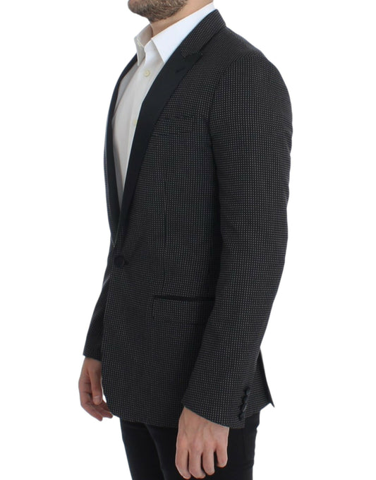 Blazer MARTINI slim Dolce & Gabbana de lana negra