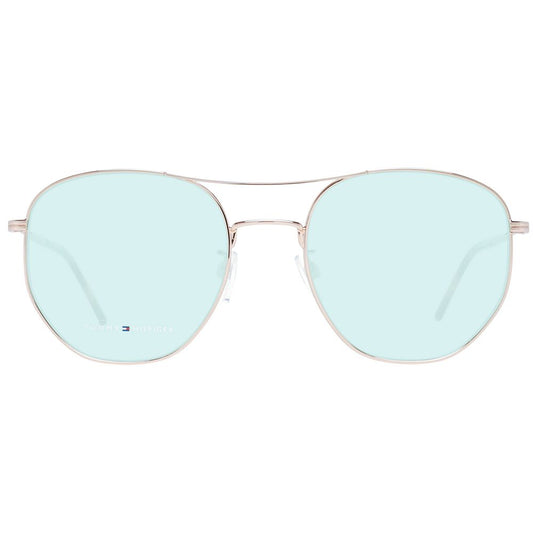 Gafas de sol Tommy Hilfiger de metal oro rosado