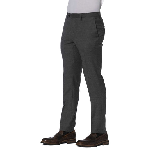 Pantalón de lana gris Trussardi para hombre
