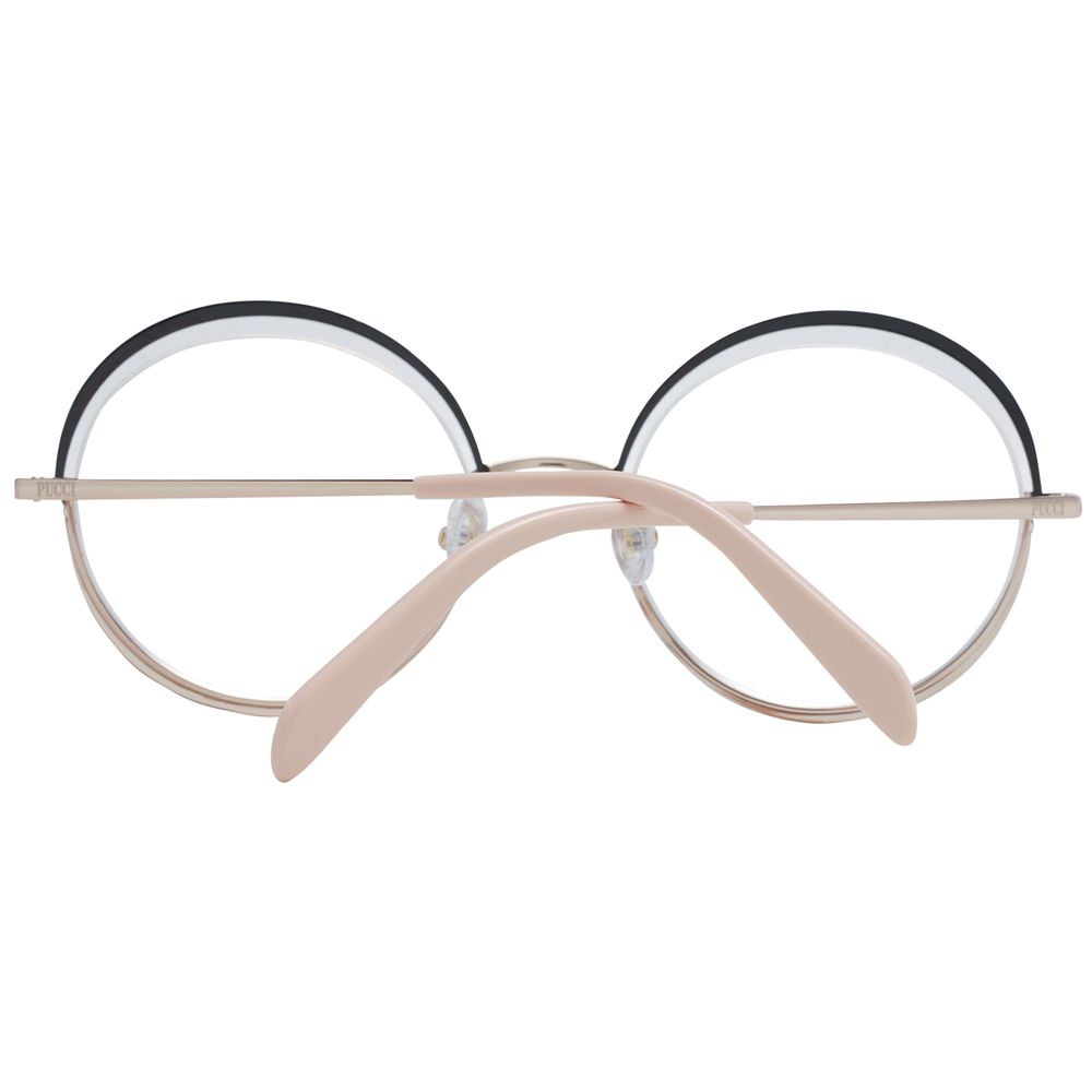 Gafas Emilio Pucci Negras de Metal (Montura)