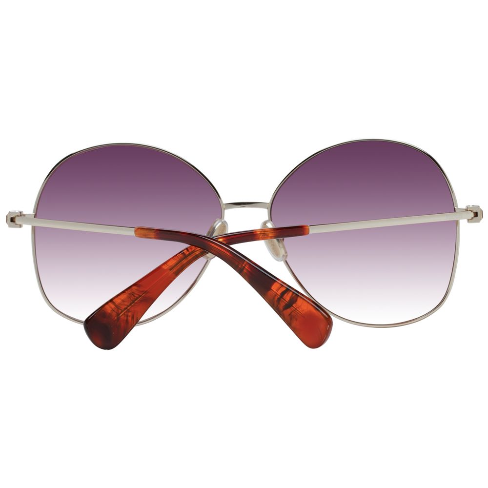 Gafas de sol Max Mara de metal dorado