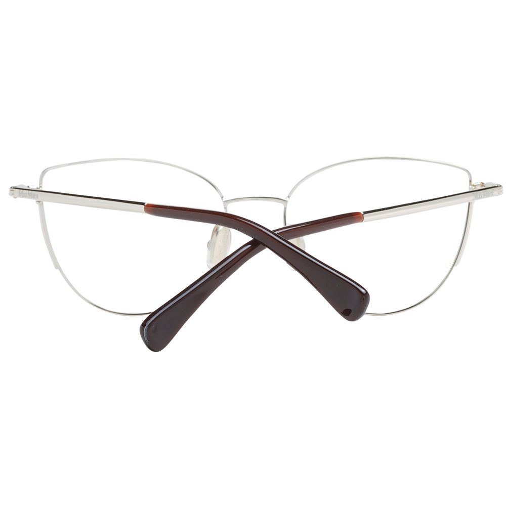 Gafas Max Mara de metal dorado (montura)