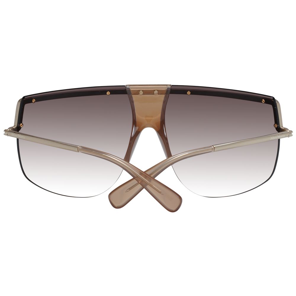 Gafas de sol Max Mara de metal dorado