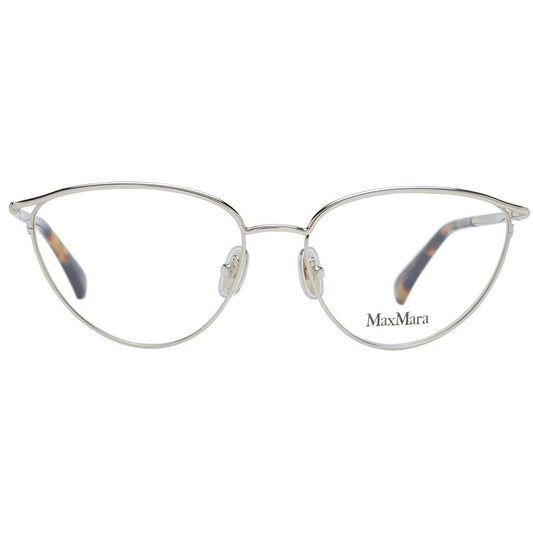 Gafas Max Mara de metal dorado (montura)