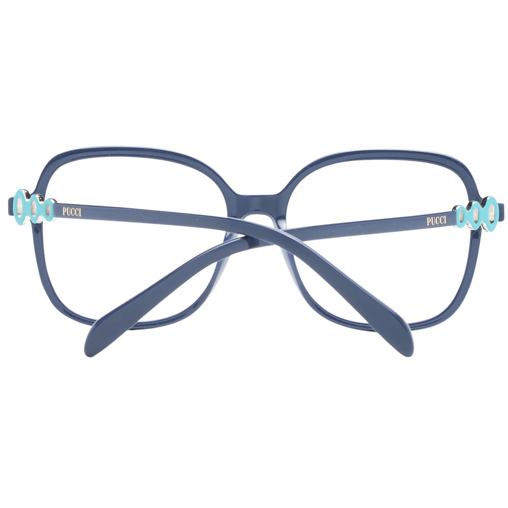 Gafas (montura) de plástico azul Emilio Pucci