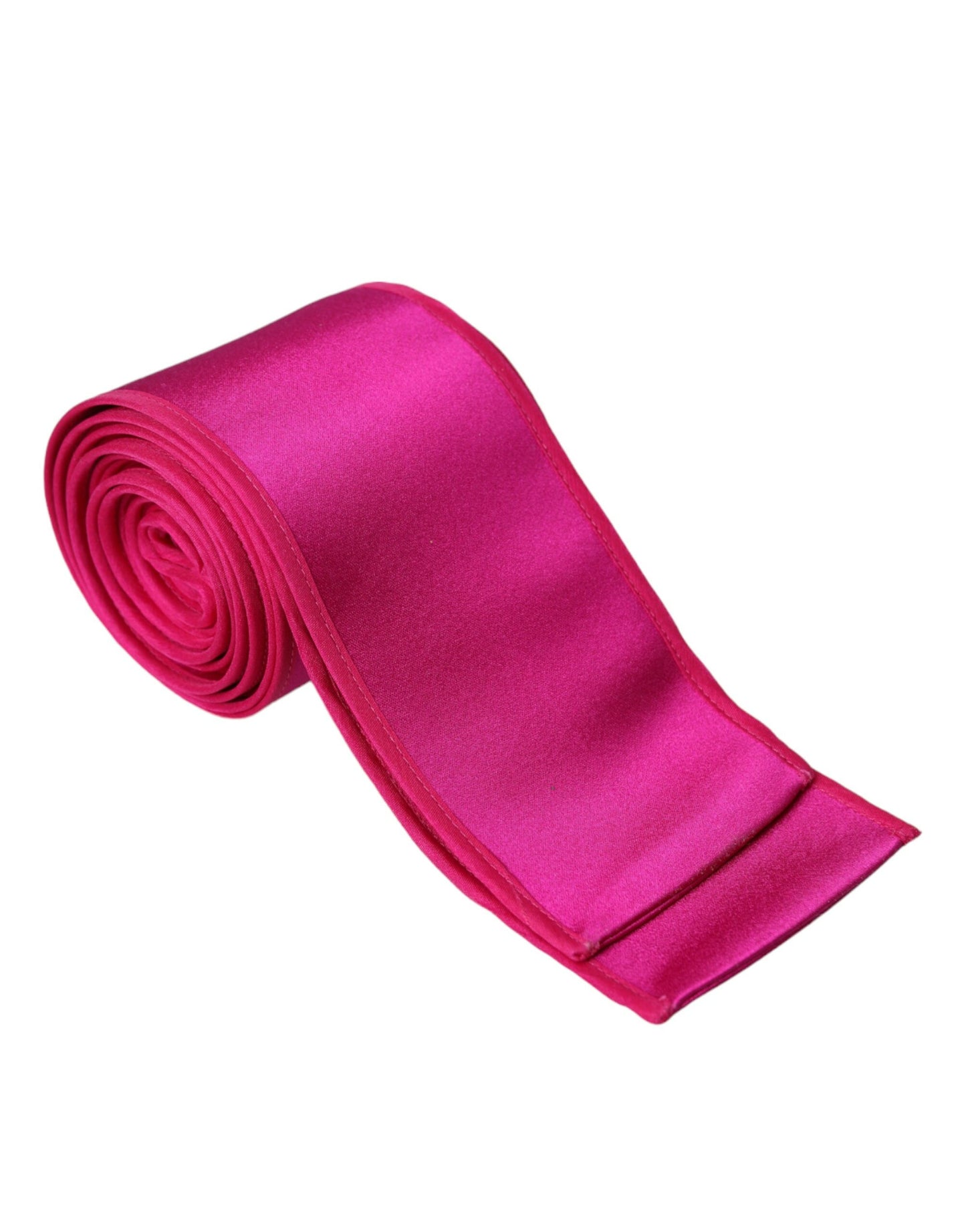 Cinturón de seda rosa fucsia para mujer Dolce & Gabbana