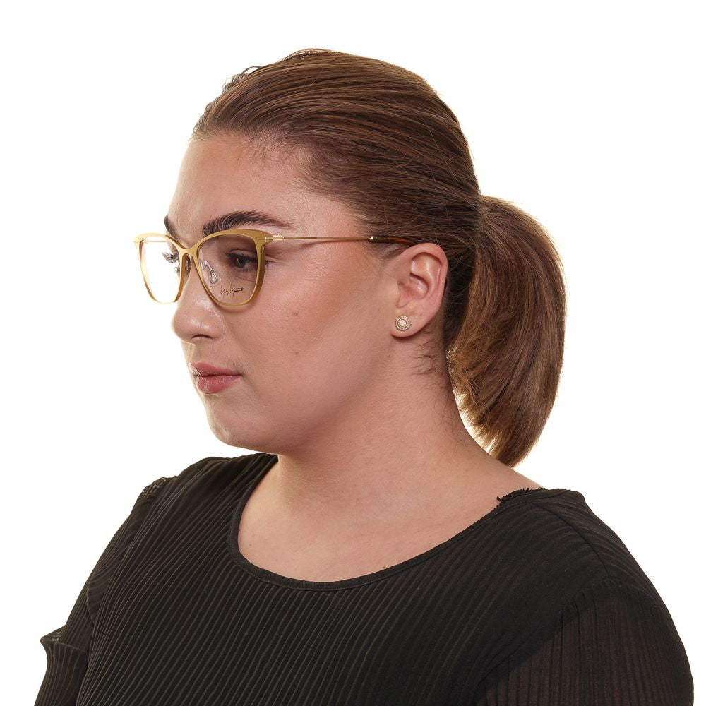 Gafas de metal dorado Yohji Yamamoto (montura)