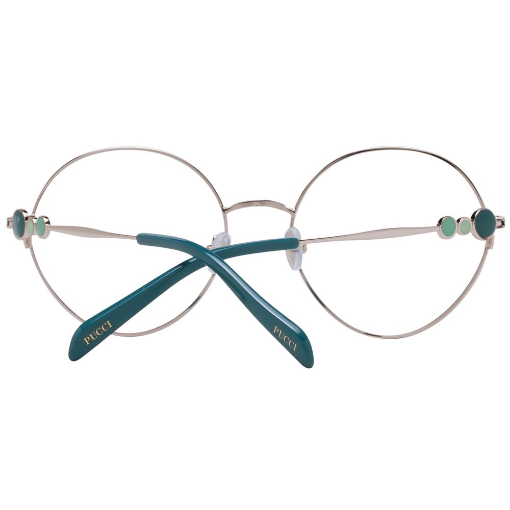 Gafas Emilio Pucci de metal oro rosa (montura)