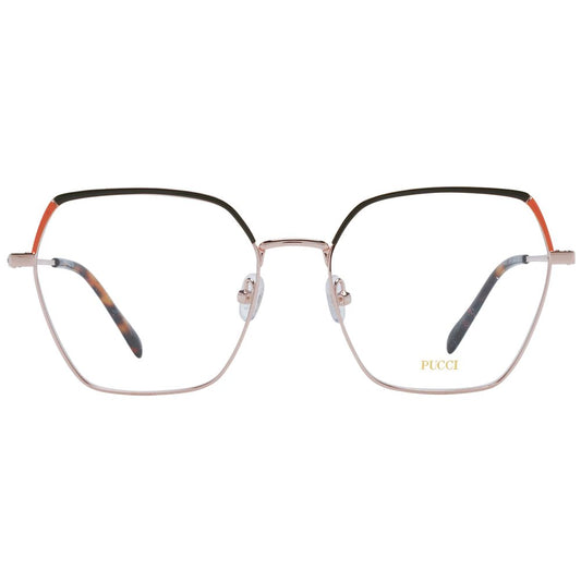 Gafas Emilio Pucci de metal oro rosa (montura)