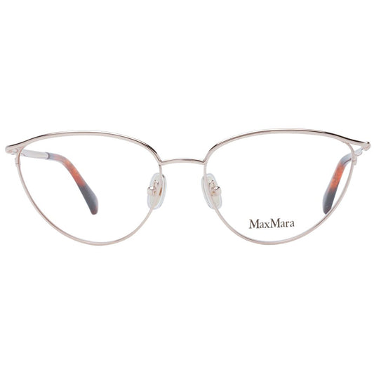 Gafas Max Mara de metal oro rosa (montura)