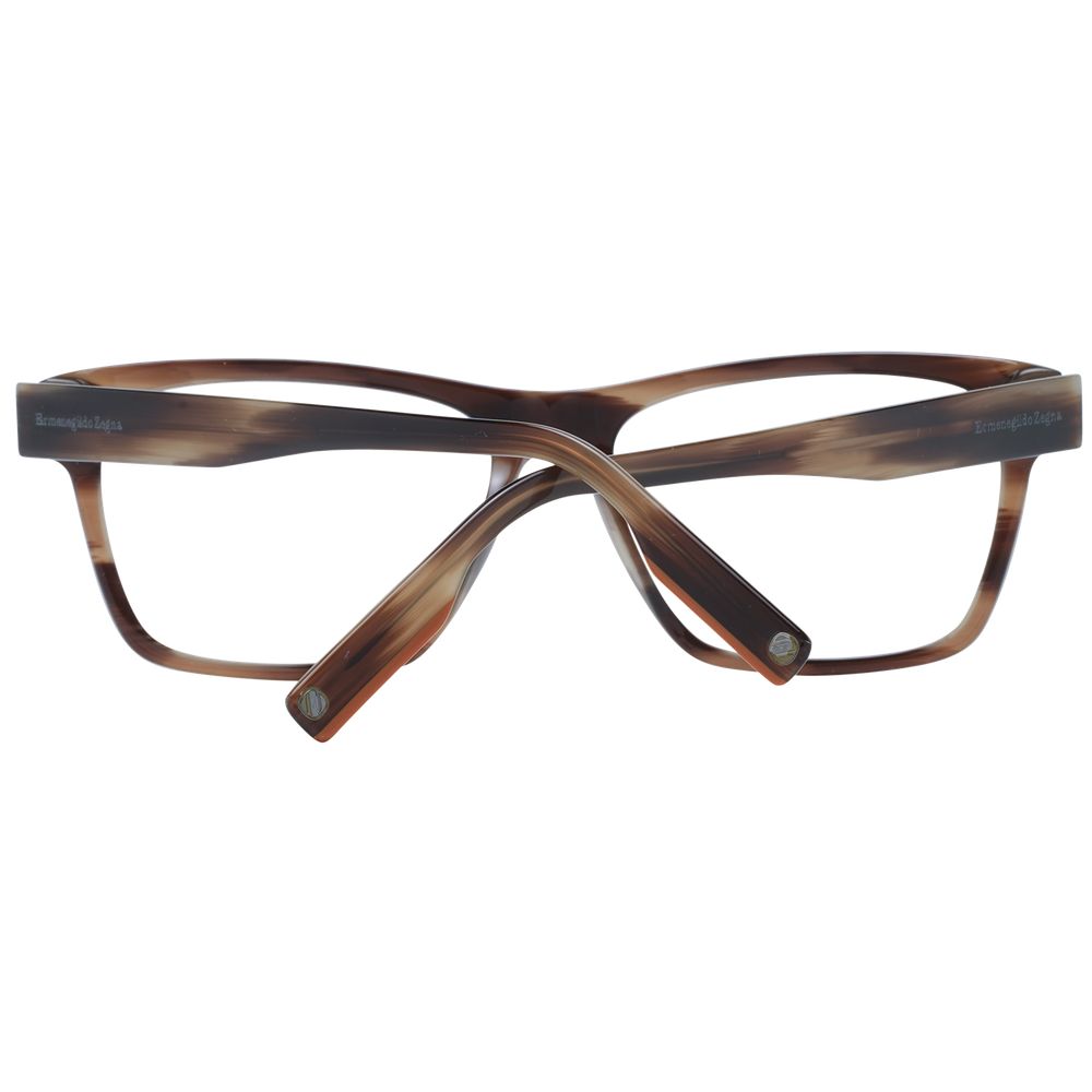 Gafas de plástico marrón Ermenegildo Zegna (monturas)