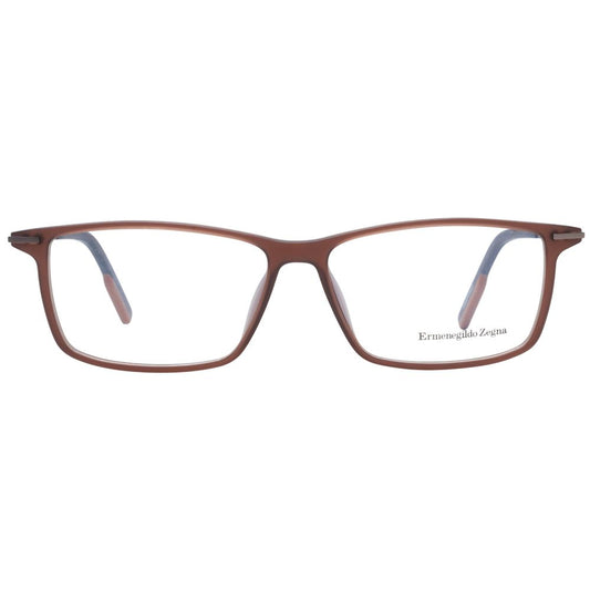 Gafas de plástico marrones Ermenegildo Zegna (Montura)
