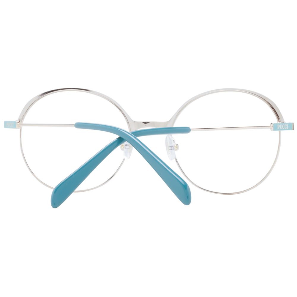 Gafas (montura) de metal Emilio Pucci turquesa