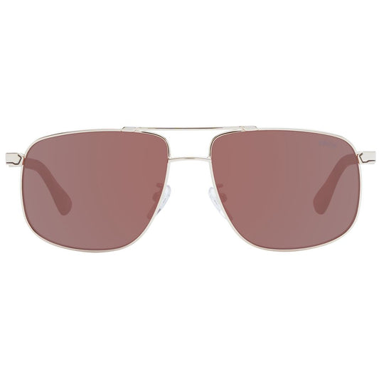 Gafas de sol de metal BMW Rose Gold