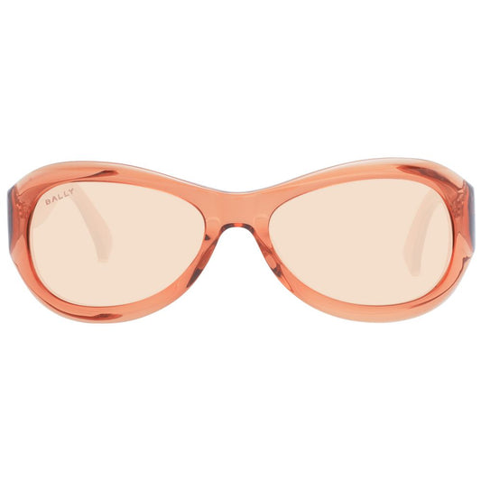 Gafas de sol de plástico marrón Bally