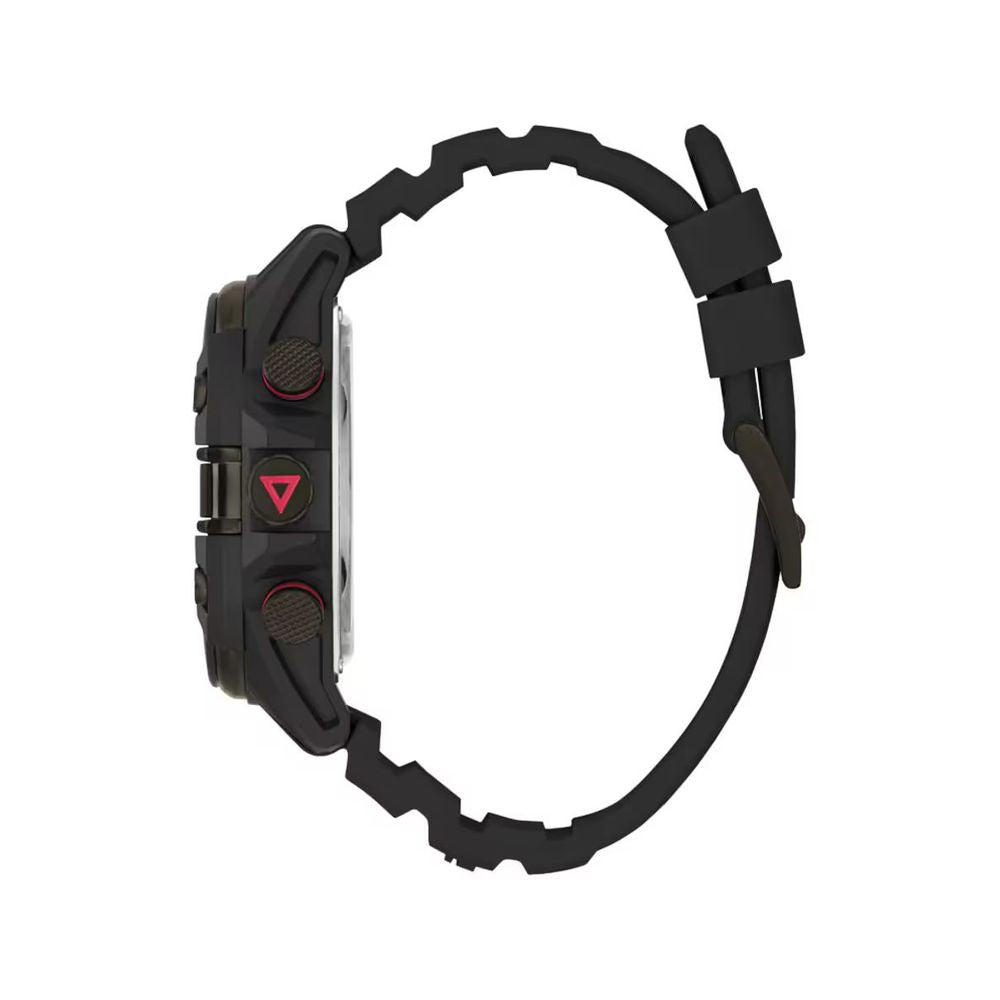 Reloj deportivo Guess de resina negra