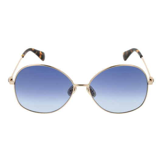 Gafas de sol Max Mara de metal dorado