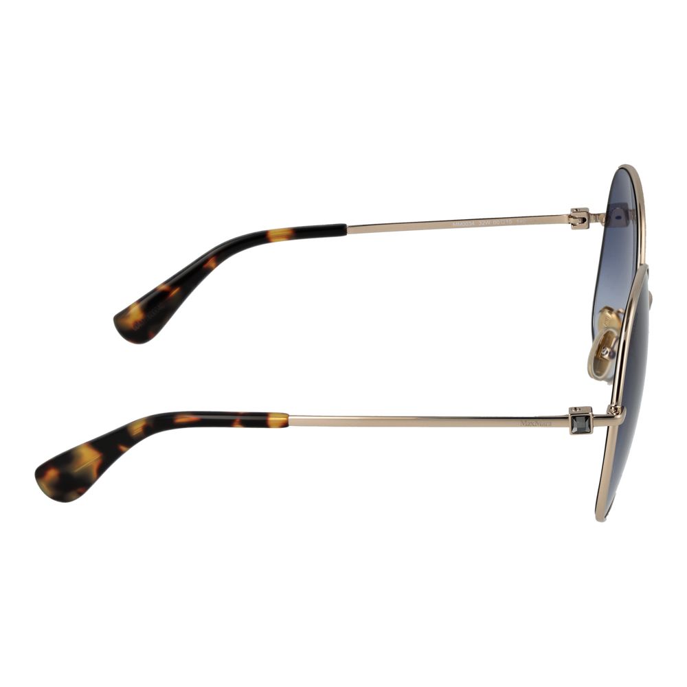 Gafas de sol Max Mara de metal dorado