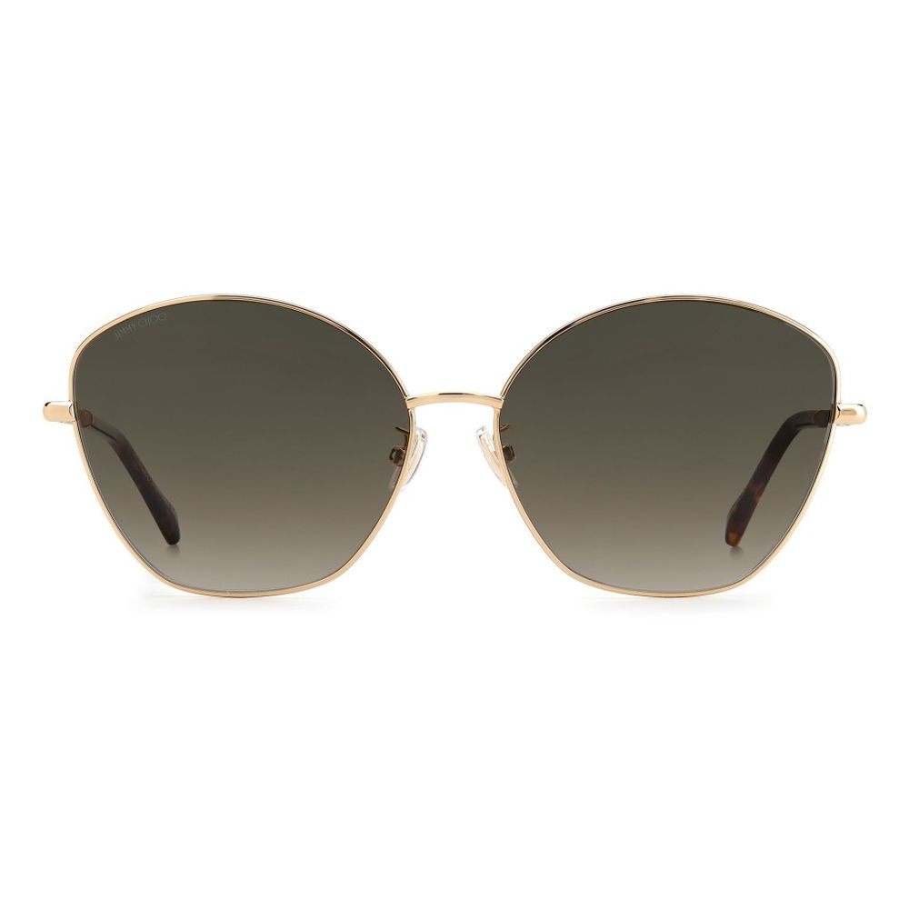 Gafas de sol Jimmy Choo de metal dorado