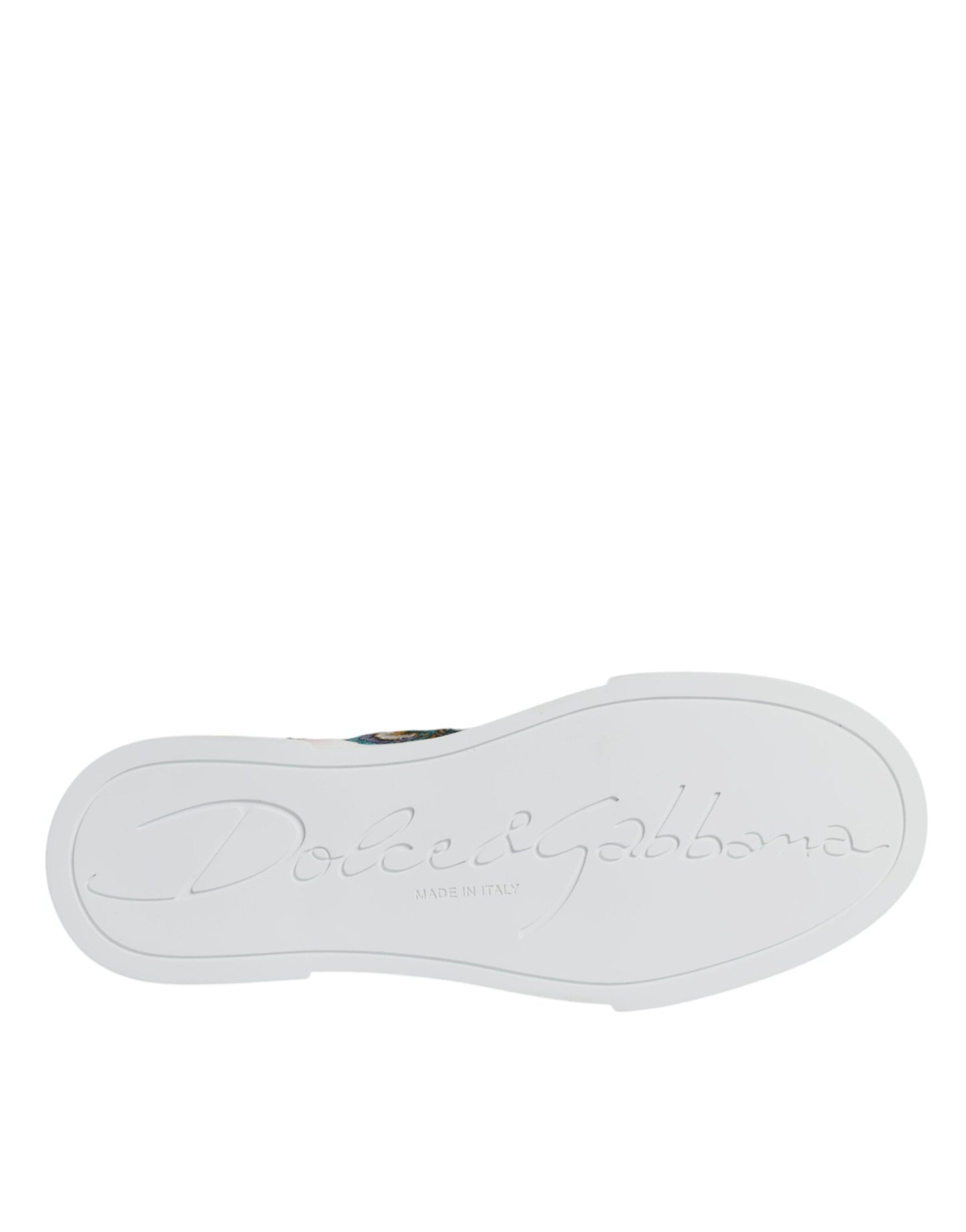 Zapatillas de deporte altas multicolor con parches Dolce & Gabbana