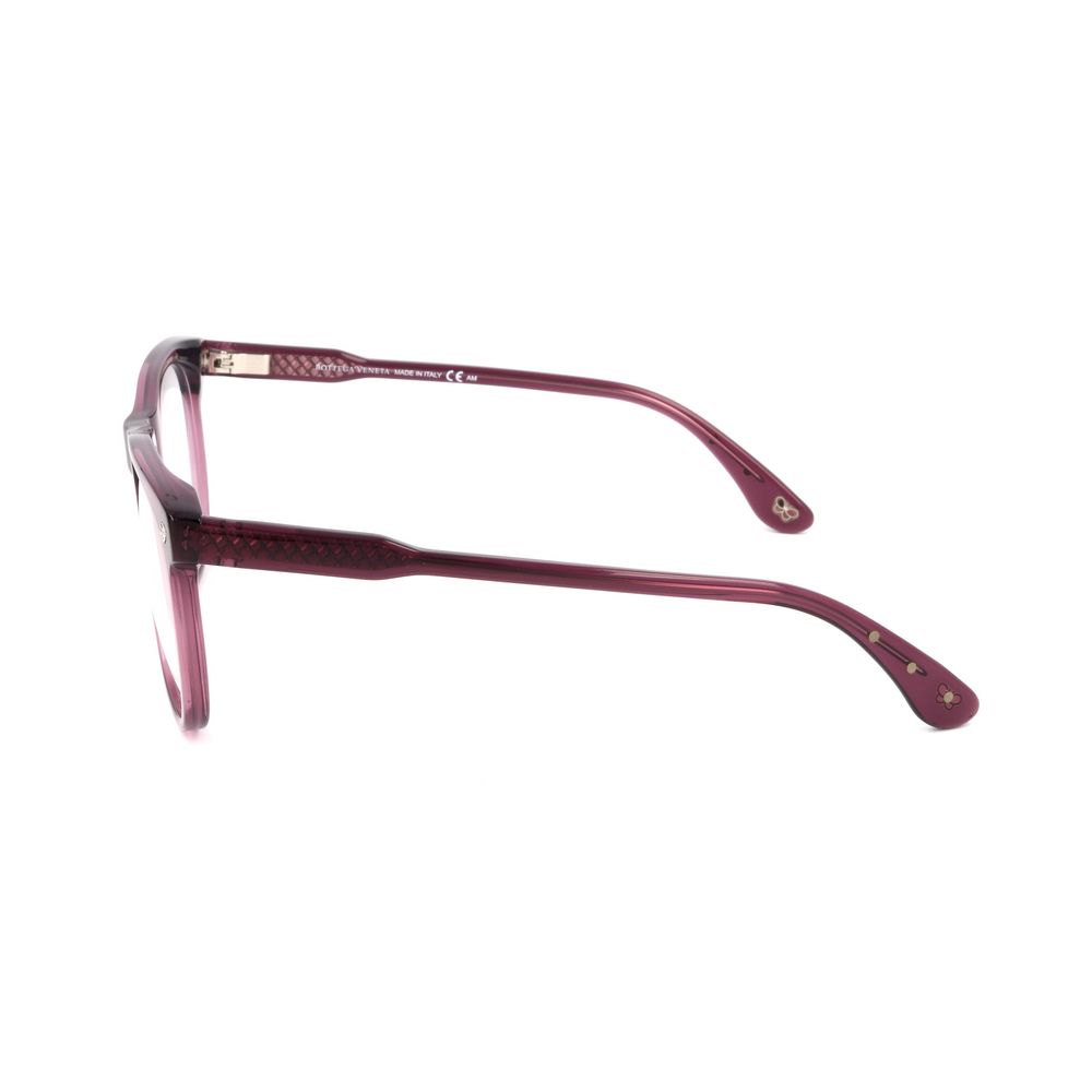 Gafas (montura) de acetato morado Bottega Veneta