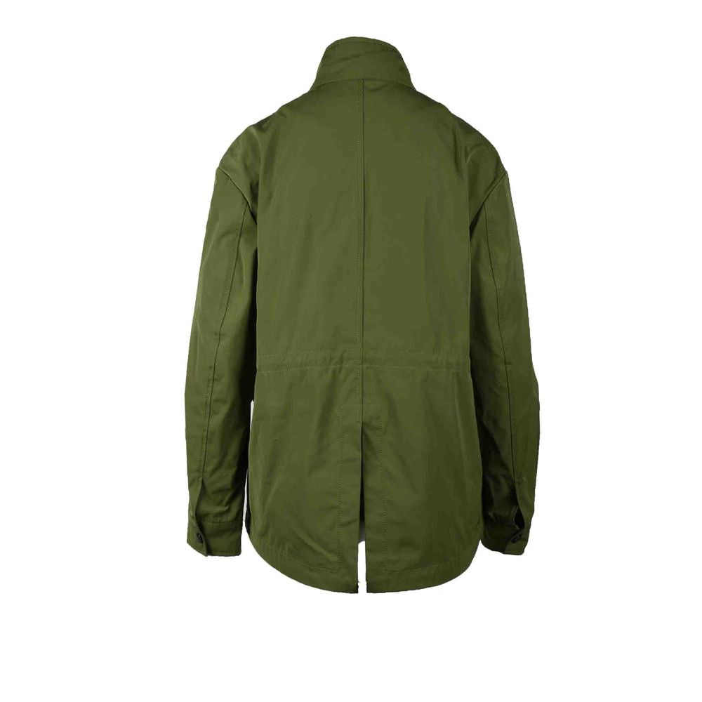Love Moschino Parka verde de poliéster