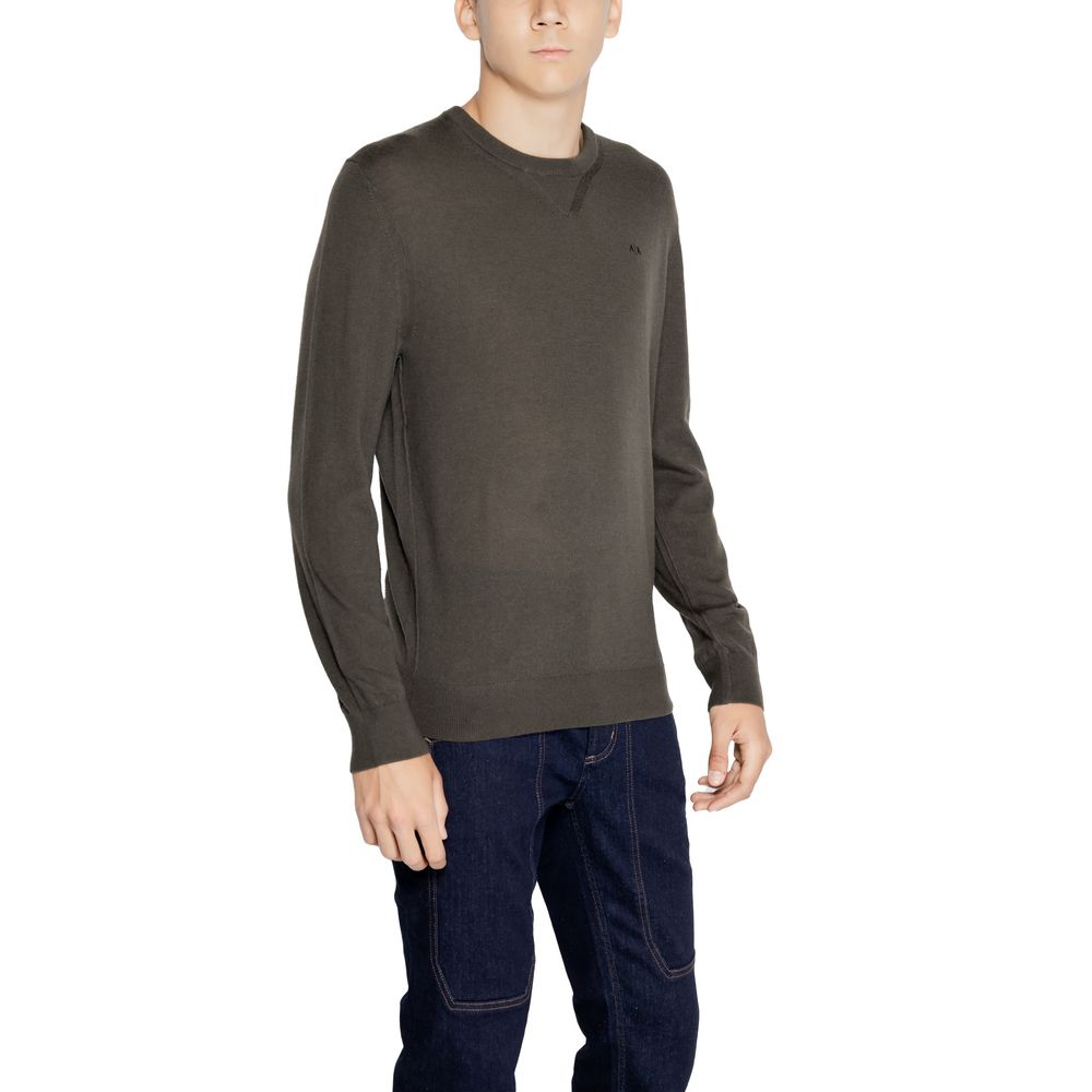 Sudadera Armani Exchange de lana verde