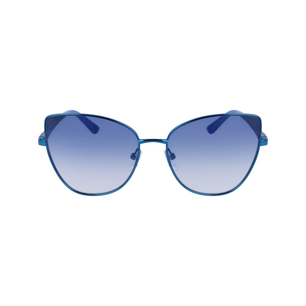 Gafas de sol de metal azules Karl Lagerfeld