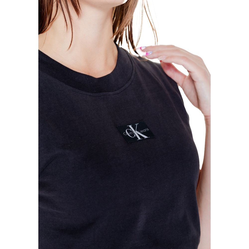 Calvin Klein Jeans Camiseta de algodón negra